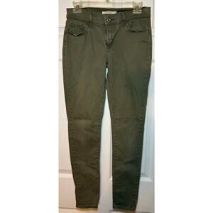Levi's Women's Skinny Jeans in Olive Green